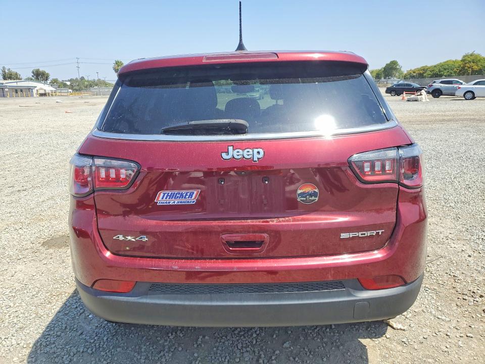 2022 Jeep Compass VIN 3C4NJDABXNT202719 COPART salvage auction — SIDE, Ca - Salvage Certificate, sold $3,750 on 2026-07-24 (photo 6)