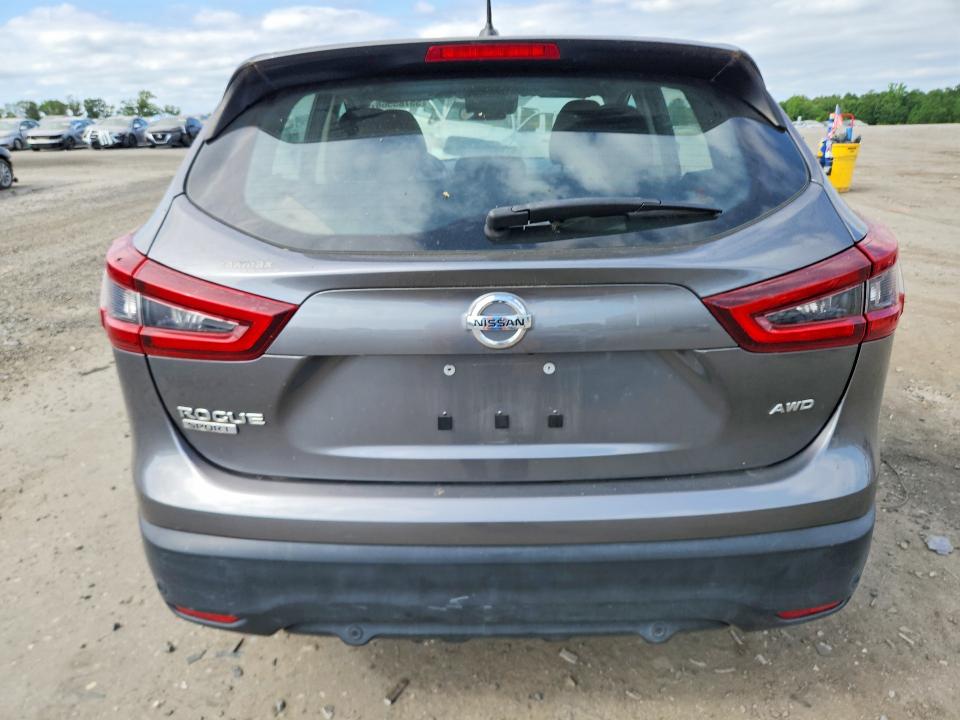 2020 Nissan Rogue VIN JN1BJ1CWXLW381405 COPART salvage auction — FRONT END, Va - Cert Of Title - Salvage, sold $3,250 on 2026-07-08 (photo 6)