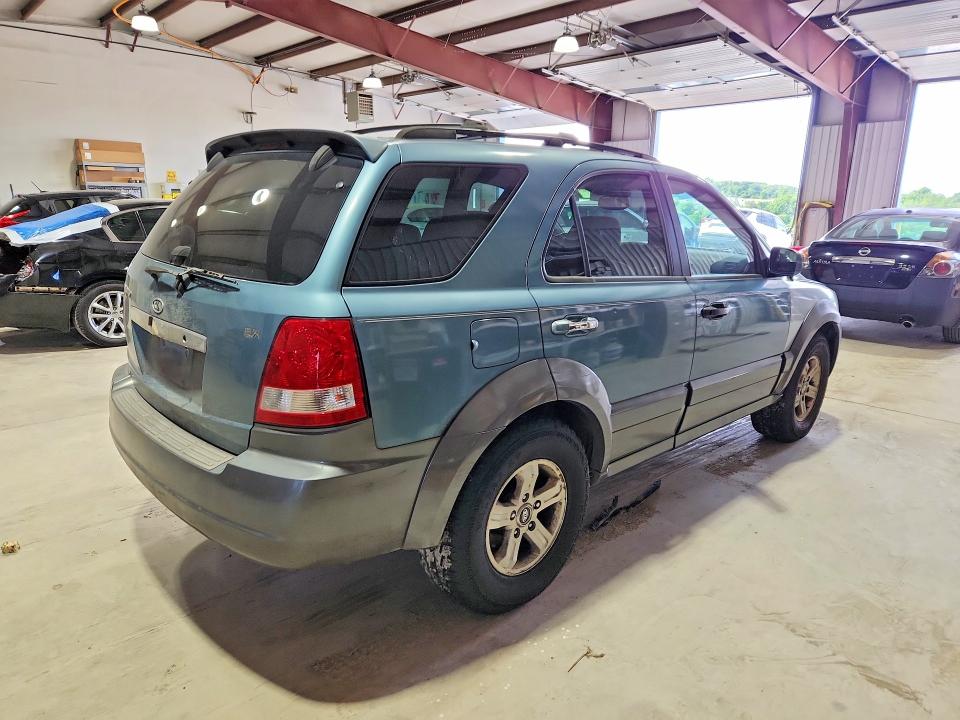 2003 Kia Sorento VIN KNDJC733035167931 COPART salvage auction — UNDERCARRIAGE, PA - CERT OF TITLE, sold $350 on 2026-07-02 (photo 3)