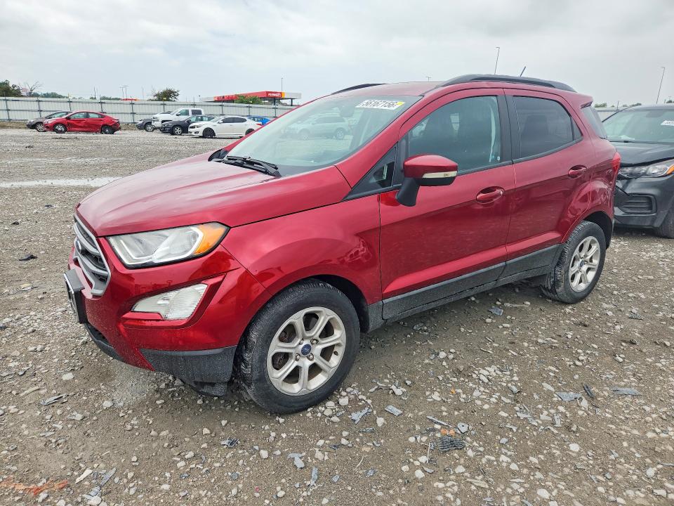 2018 Ford Ecosport VIN MAJ3P1TE8JC209403 COPART salvage auction — HAIL, Wv - Salvage Certificate, sold $3,000 on 2026-07-13 (photo 1)