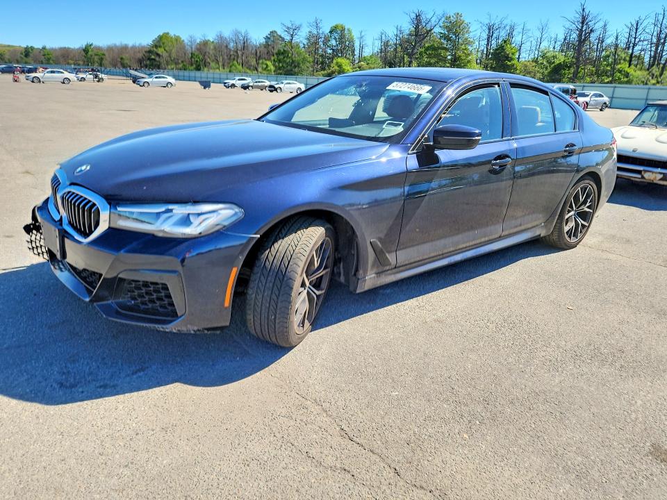 2022 BMW VIN WBA73BJ03NWX39641 COPART salvage auction — FRONT END, Ny - Mv-907A Salvage Certificate, sold $16,200 on 2026-07-20 (photo 1)