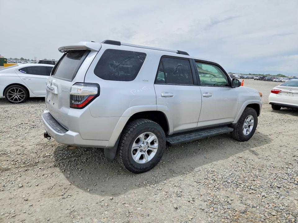 2019 Toyota 4runner VIN JTEBU5JR8K5662952 COPART salvage auction — ROOF, Co - Public - Salvage Title, sold $13,000 on 2026-07-07 (photo 3)