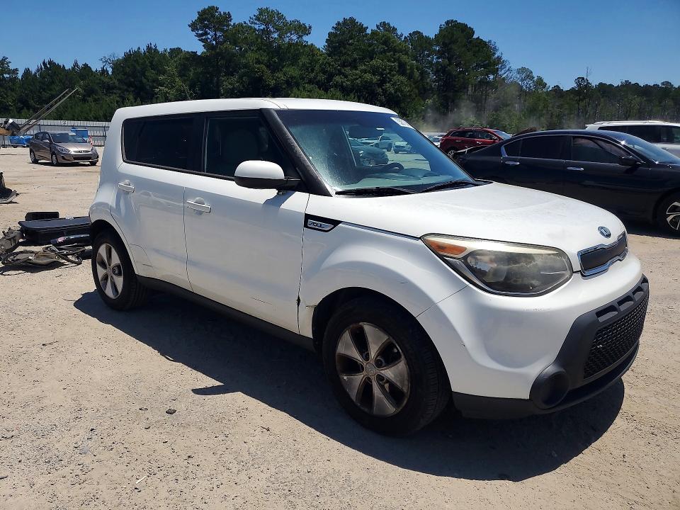 2015 Kia Soul VIN KNDJN2A29F7798080 COPART salvage auction — REAR END, SC - CERT OF TITLE-SALVAGE, sold $1,200 on 2026-07-08 (photo 4)
