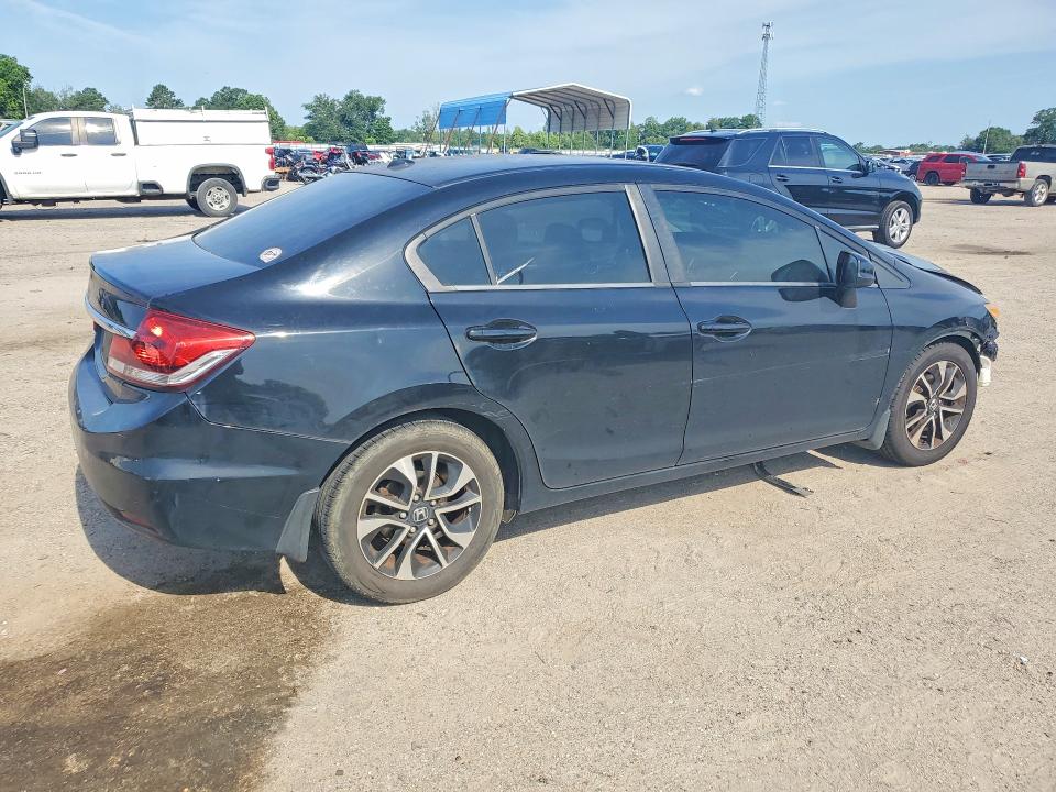 2013 Honda Civic VIN 19XFB2F83DE020334 COPART salvage auction — FRONT END, Al - Cert Of Title-Salvage Title, sold $1,000 on 2026-07-09 (photo 3)
