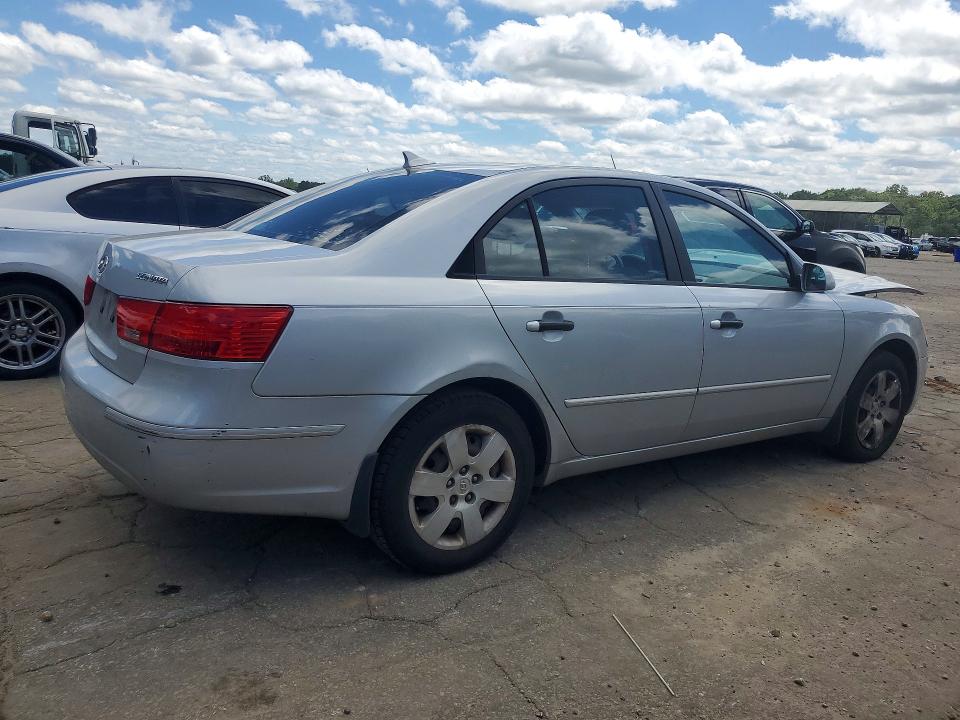 2010 Hyundai Sonata VIN 5NPET4AC1AH616887 COPART salvage auction — FRONT END, Ga - Cert Of Title-Salvage, sold $875 on 2026-07-31 (photo 3)