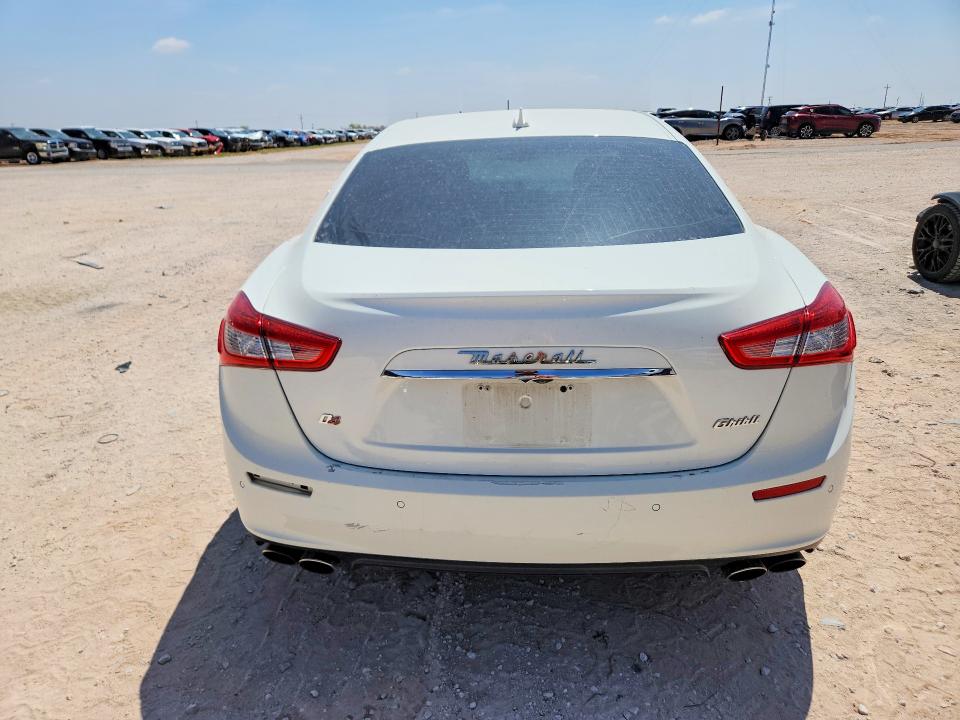 2014 Maserati VIN ZAM57RTAXE1106530 COPART salvage auction — REAR END, Tx - Salvage Vehicle Title, sold $2,700 on 2026-08-05 (photo 6)