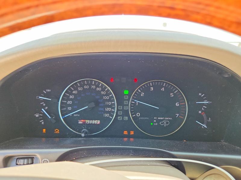 2004 Lexus Lx VIN JTJHT00W943543041 COPART salvage auction — REAR END, TX - SALVAGE VEHICLE TITLE, sold $3,350 on 2026-07-30 (photo 9)