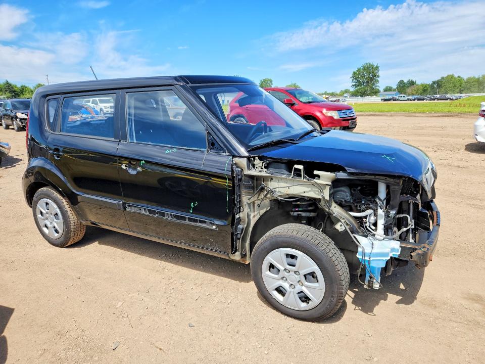 2013 Kia Soul VIN KNDJT2A56D7631480 COPART salvage auction — FRONT END, Salvage Title, sold $950 on 2026-07-16 (photo 4)