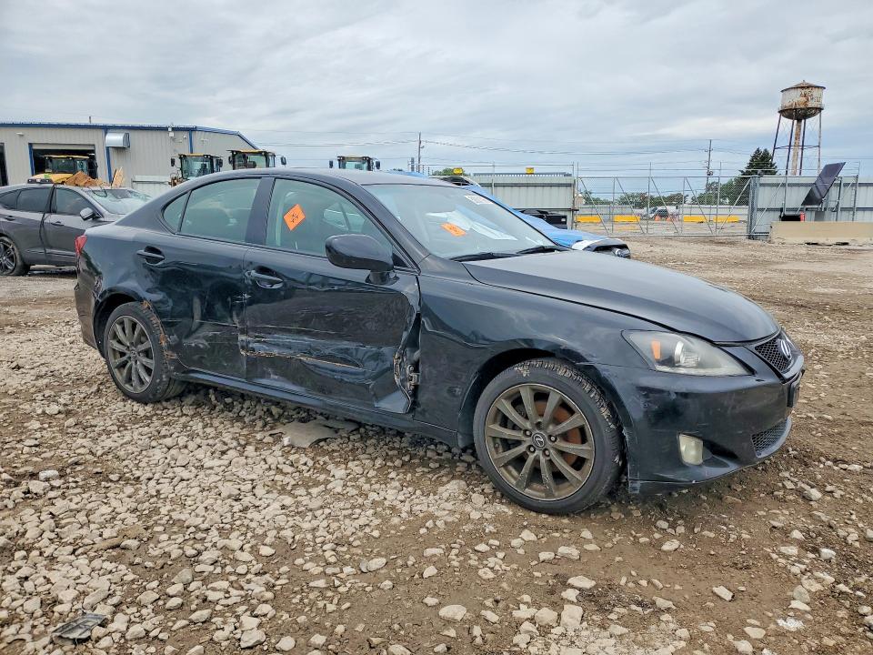 2008 Lexus Is VIN JTHCK262382024030 COPART salvage auction — SIDE, Il - Salvage Certificate, sold $225 on 2026-07-31 (photo 4)