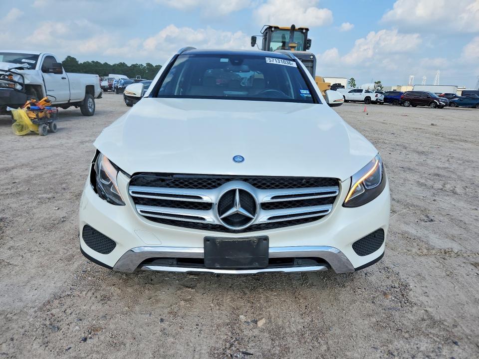 2017 Mercedes-benz Glc VIN WDC0G4JBXHF253428 COPART salvage auction — FRONT END, Tx - Salvage Vehicle Title, sold $6,700 on 2026-07-31 (photo 5)