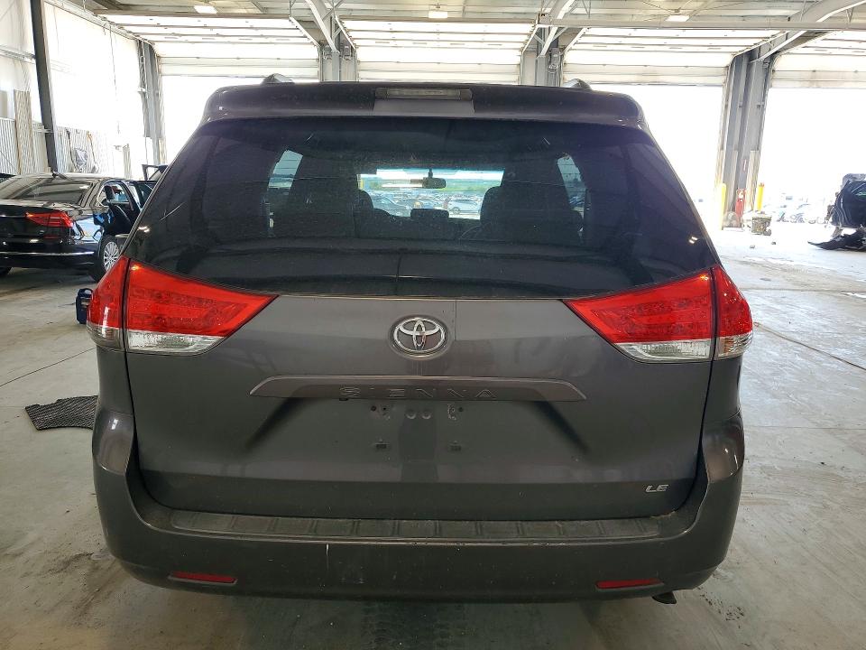 2011 Toyota Sienna VIN 5TDKK3DCXBS082053 COPART salvage auction — MINOR DENT/SCRATCHES, Ne - Certificate Of Title, sold $1,700 on 2026-07-02 (photo 6)