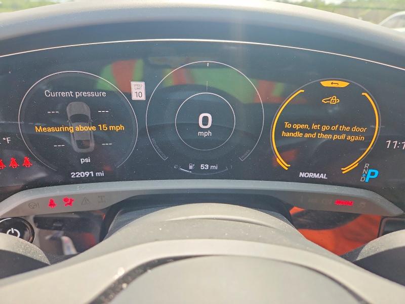2024 Porsche Taycan VIN WP0AB2Y1XRSA35303 COPART salvage auction — SIDE, Ga - Cert Of Title-Salvage, sold $23,600 on 2026-07-28 (photo 9)