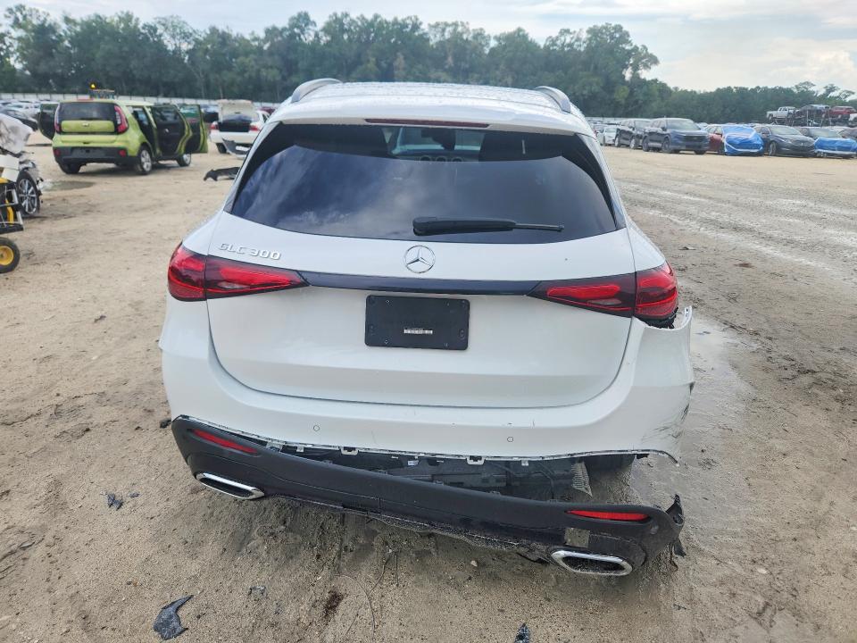 2024 Mercedes-benz Glc VIN W1NKM4GB8RF208867 COPART salvage auction — REAR END, Fl - Certificate Of Destruction, sold $7,700 on 2026-07-21 (photo 6)