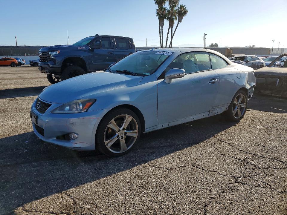 2012 Lexus Is VIN JTHFF2C22C2521780 — COPART salvage auction photo