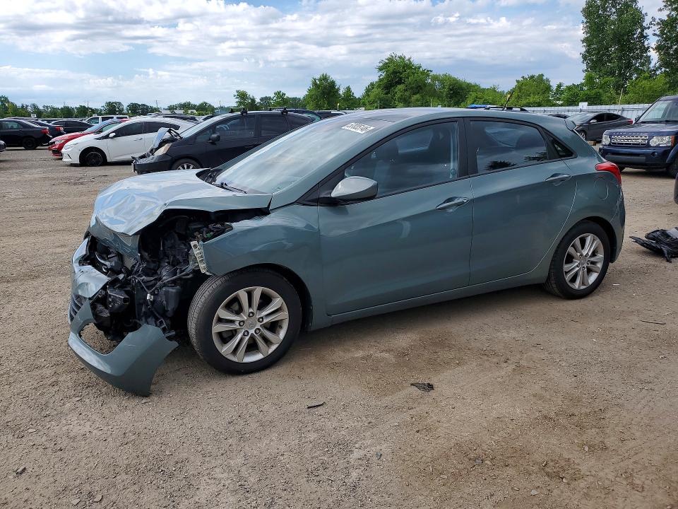 2013 Hyundai Elantra VIN KMHD35LE1DU024976 COPART salvage auction — FRONT END, On - Permit Salvage, sold $425 on 2026-07-02 (photo 1)