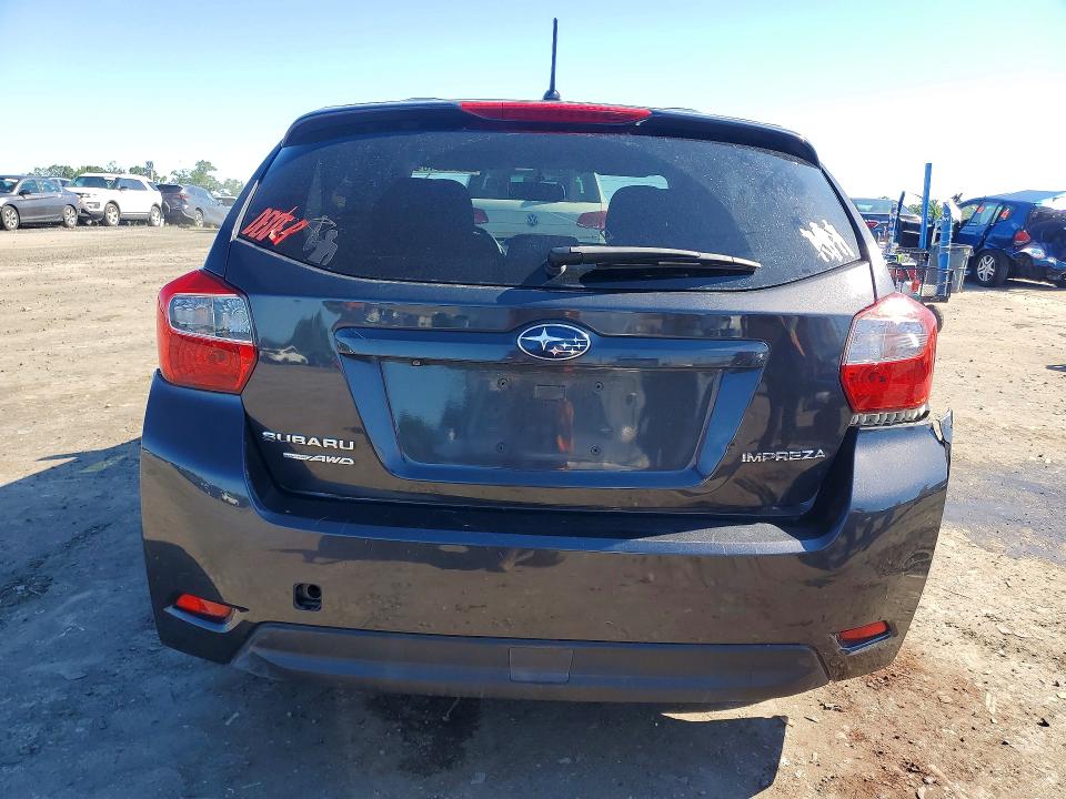 2015 Subaru Impreza VIN JF1GPAC67FH268964 COPART salvage auction — FRONT END, Va - Cert Of Title - Salvage, sold $450 on 2026-07-15 (photo 6)