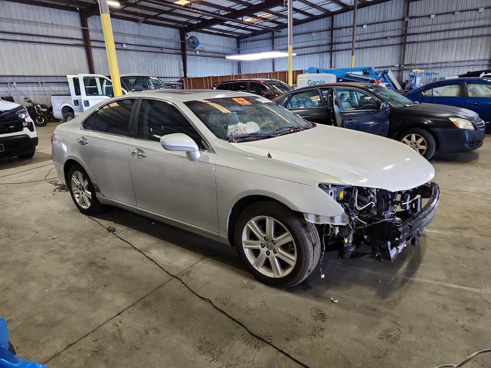 2008 Lexus Es 350 VIN JTHBJ46G182214477 COPART salvage auction — FRONT END, Fl - Certificate Of Title, sold $875 on 2026-07-06 (photo 4)