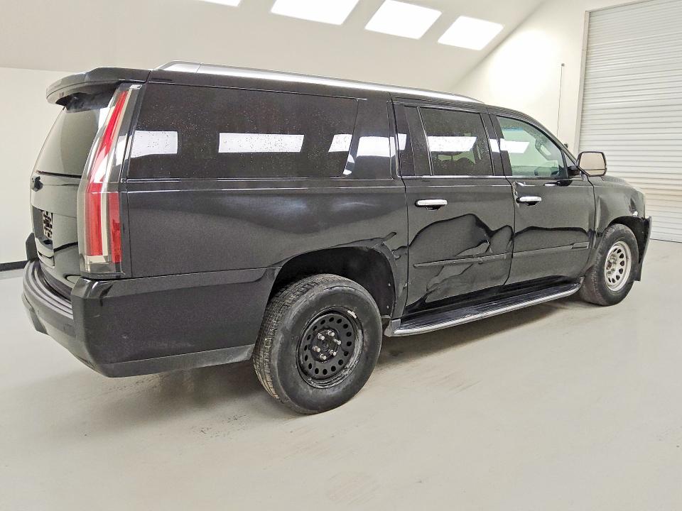 2019 Cadillac Escalade esv VIN 1GYS4HKJ9KR293908 COPART salvage auction — SIDE, Tx - Certificate Of Title, sold $3,850 on 2026-07-07 (photo 3)
