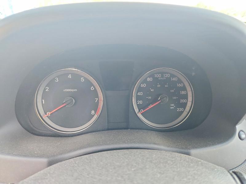 2012 Hyundai Accent VIN KMHCT4AE3CU091084 COPART salvage auction — FRONT END, On - Permit No Brand - Unfit, sold $300 on 2026-07-07 (photo 9)