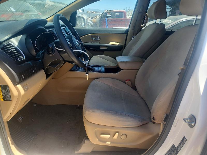 2016 Kia VIN KNDMB5C12G6092216 COPART salvage auction — MINOR DENT/SCRATCHES, Ut - Certificate Of Title, sold $2,050 on 2026-07-07 (photo 7)