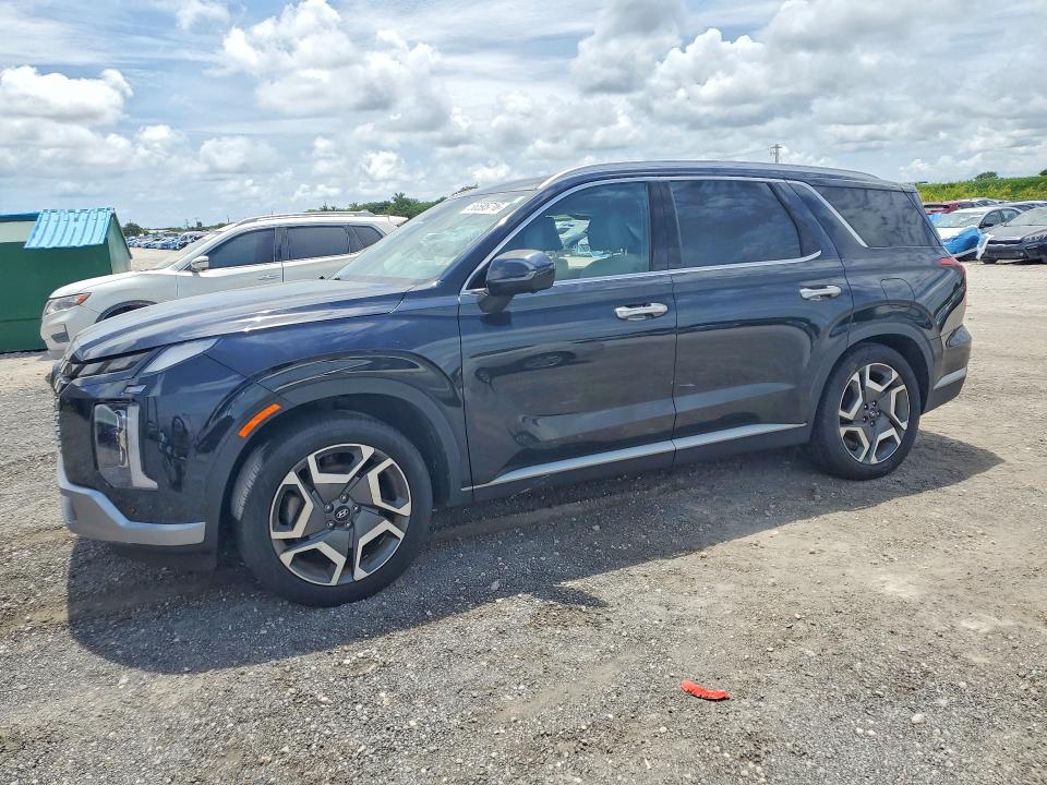 2023 Hyundai Palisade VIN KM8R44GE0PU487946 COPART salvage auction — SIDE, Fl - Certificate Of Destruction, sold $9,900 on 2026-07-09 (photo 1)