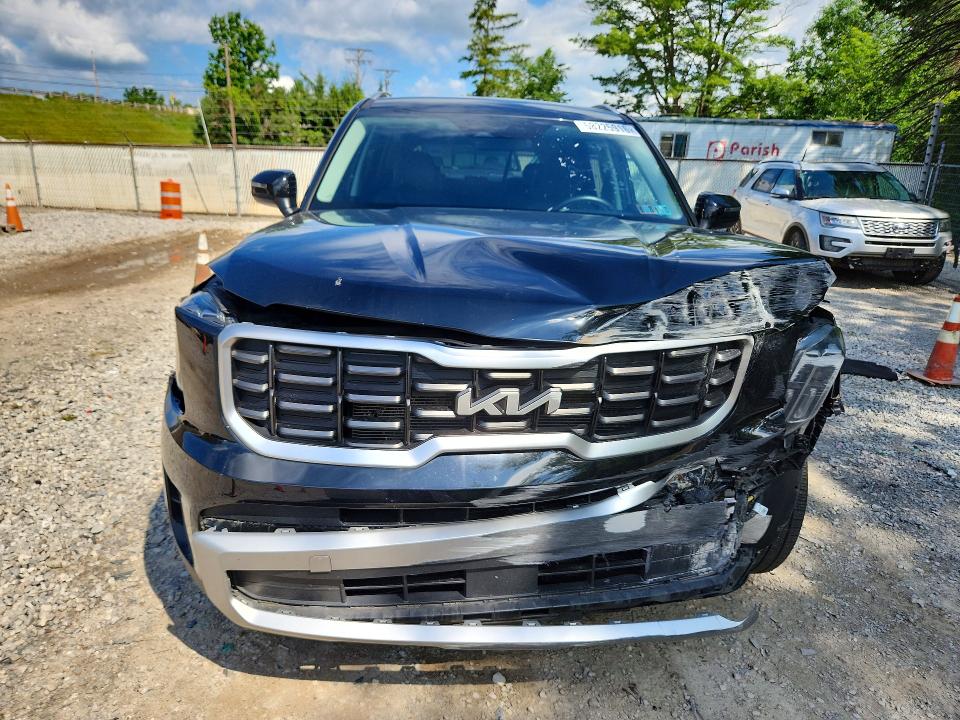2023 Kia Telluride VIN 5XYP6DGC1PG351833 COPART salvage auction — FRONT END, Pa - Certificate Of Salvage, sold $750 on 2026-07-29 (photo 5)