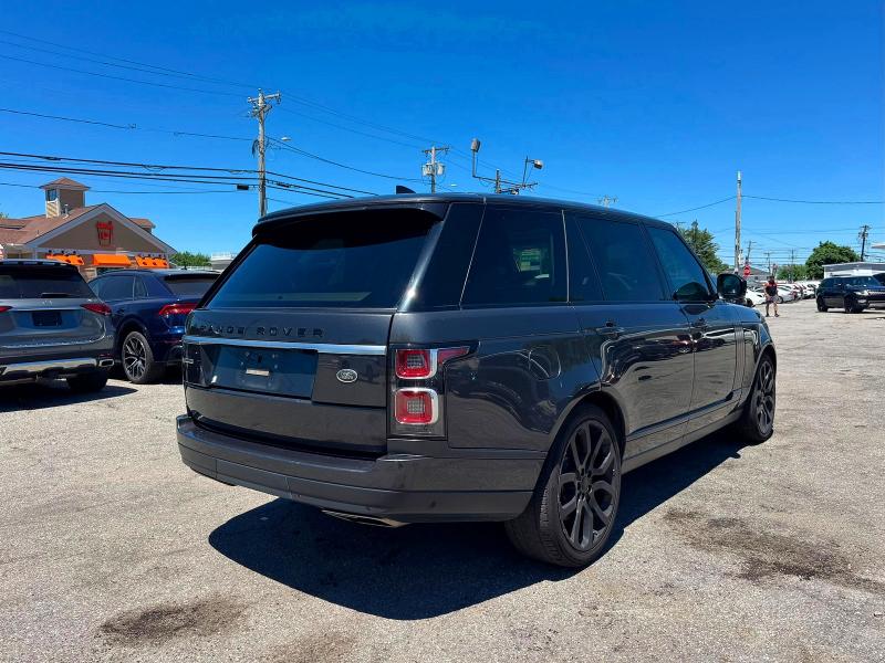 2018 Land rover RANGE ROVER VIN SALGS5RE2JA382234 COPART salvage auction — NORMAL WEAR, GA - CERTIFICATE OF TITLE (P), sold $16,500 on 2026-07-22 (photo 4)