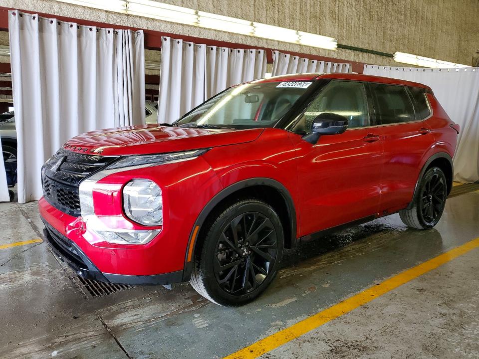 2023 Mitsubishi Outlander VIN JA4J4UA84PZ026797 COPART salvage auction — REAR END, IN - CERTIFICATE OF TITLE, sold $9,400 on 2026-07-23 (photo 1)