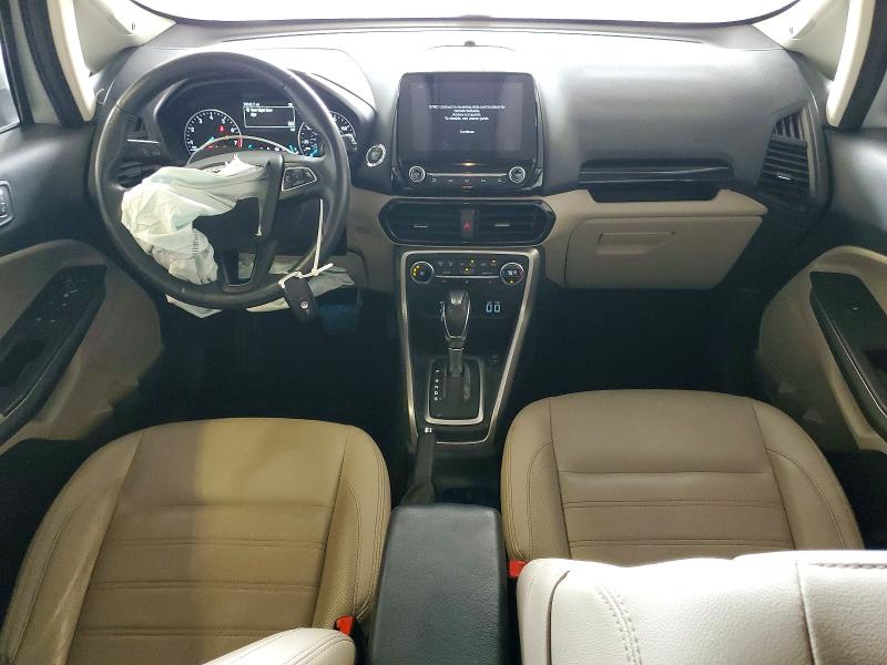 2019 Ford Ecosport VIN MAJ6S3KL9KC260711 COPART salvage auction — FRONT END, Pa - Certificate Of Salvage, sold $175 on 2026-07-23 (photo 8)