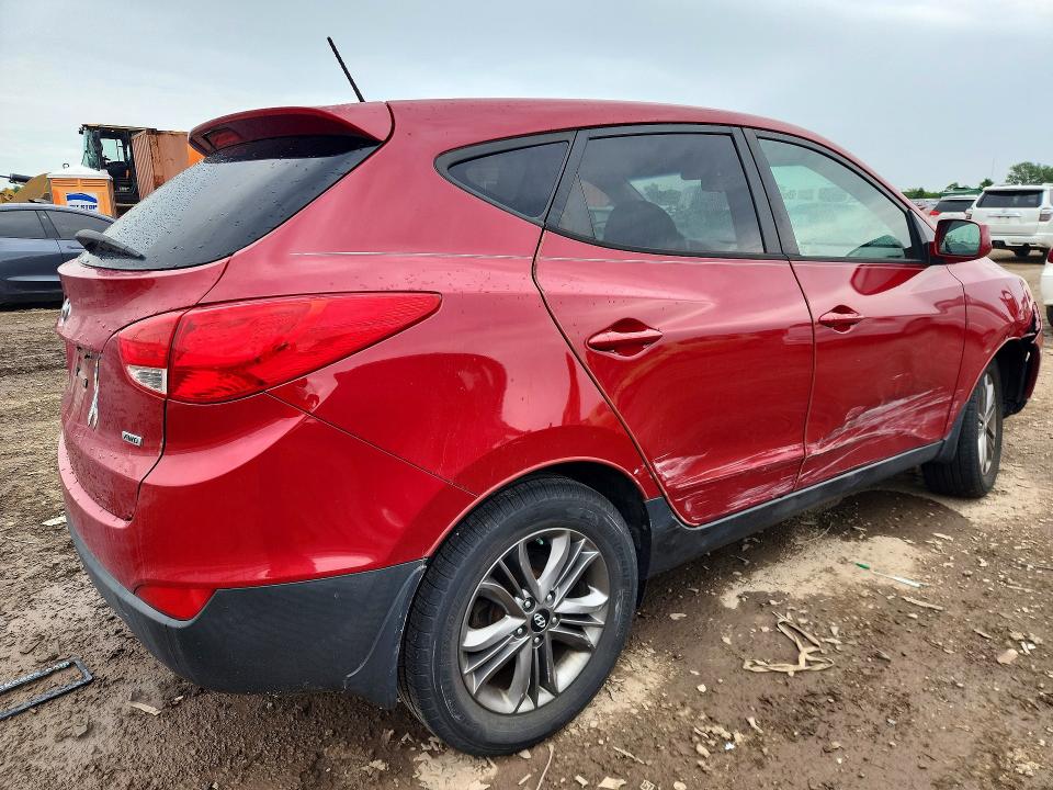 2015 Hyundai Tucson VIN KM8JTCAF3FU022426 COPART salvage auction — SIDE, Il - Salvage Certificate, sold $250 on 2026-07-21 (photo 3)