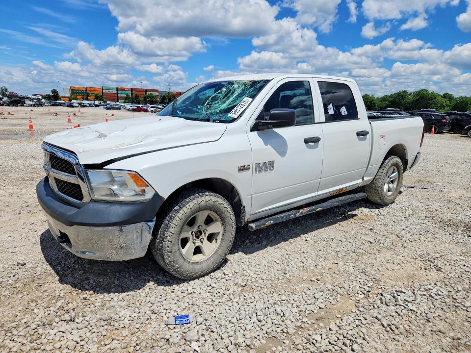 2018 Ram VIN 1C6RR7KT0JS295756 COPART salvage auction — FRONT END, Oh - Certificate Of Title, sold $5,900 on 2026-07-09 (photo 1)