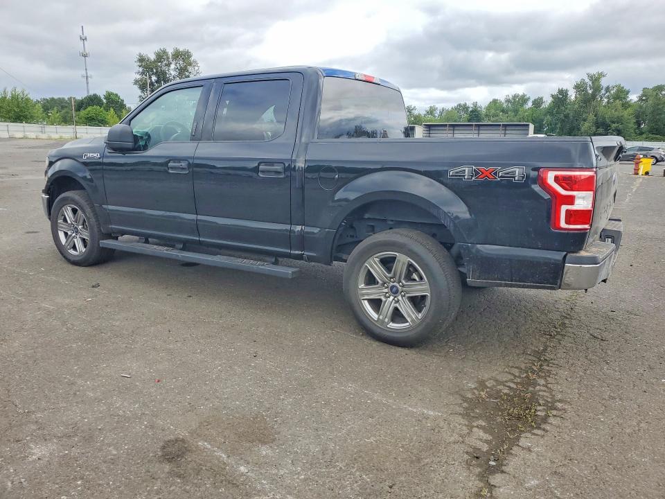 2018 Ford F-150 lightning VIN 1FTEW1E50JKE78391 COPART salvage auction — BURN, Or - Salvage Title Certificate, sold $9,100 on 2026-09-09 (photo 2)