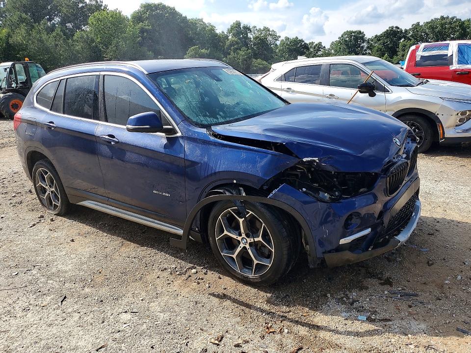 2018 BMW X1 VIN WBXHU7C39J5H45281 COPART salvage auction — FRONT END, Ga - Certificate Of Title, sold $275 on 2026-07-28 (photo 4)