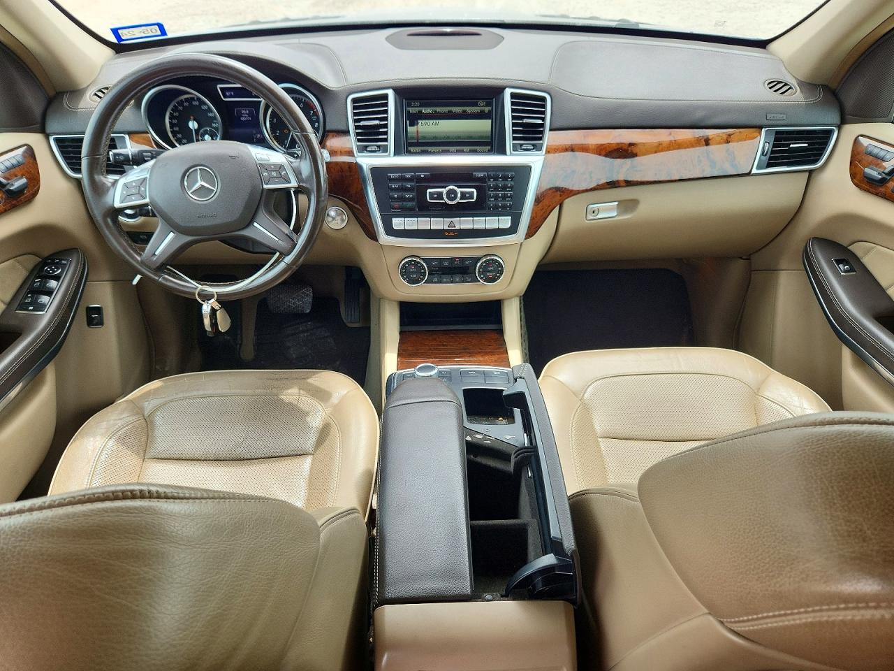 2014 Mercedes-Benz GL-Class VIN 4JGDF7CE3EA284544 COPART salvage auction — Normal Wear, TX - CERTIFICATE OF TITLE, sold $1,450 on 2026-07-09 (photo 8)