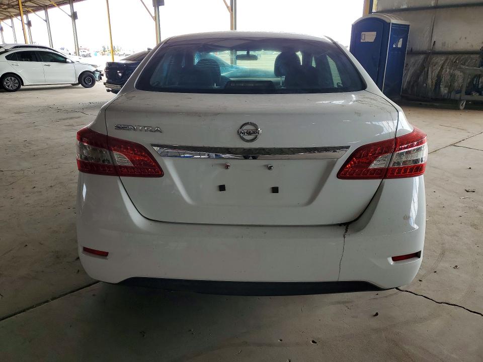 2015 Nissan Sentra VIN 3N1AB7AP3FY217840 COPART salvage auction — FRONT END, Az - Certificate Of Title, sold $500 on 2026-07-06 (photo 6)