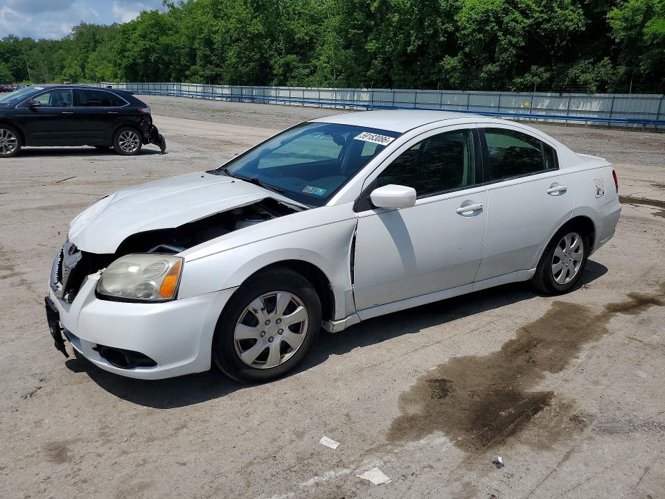 2012 Mitsubishi Galant VIN 4A32B3FF1CE024554 COPART salvage auction — FRONT END, Pa - Certificate Of Salvage, sold $500 on 2026-07-09 (photo 1)