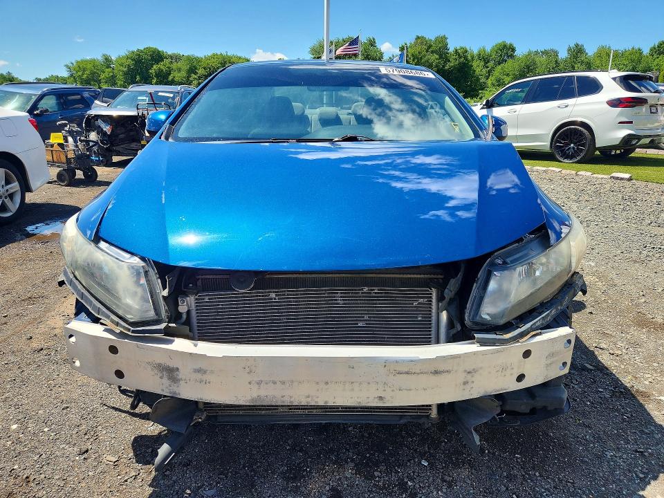 2013 Honda VIN 2HGFG3B89DH510229 COPART salvage auction — FRONT END, Ct - Cert Of Title-Salvage, sold $575 on 2026-07-02 (photo 5)