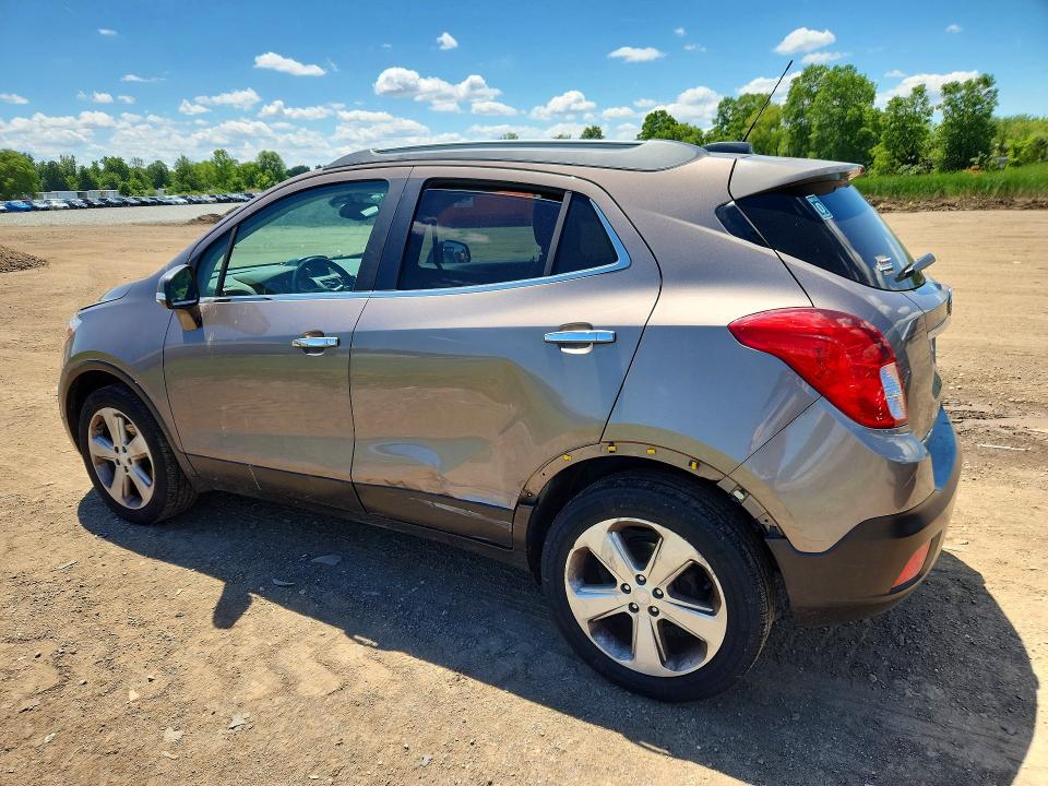2015 Buick Encore VIN KL4CJESB1FB135601 COPART salvage auction — ROOF, Oh - Certificate Of Title, sold $475 on 2026-07-17 (photo 2)