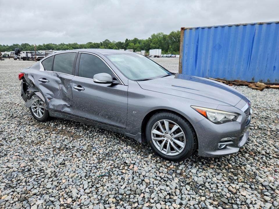 2015 Infiniti VIN JN1BV7AP2FM354380 COPART salvage auction — REAR END, Ga - Cert Of Title-Salvage, sold $1,150 on 2026-07-28 (photo 4)