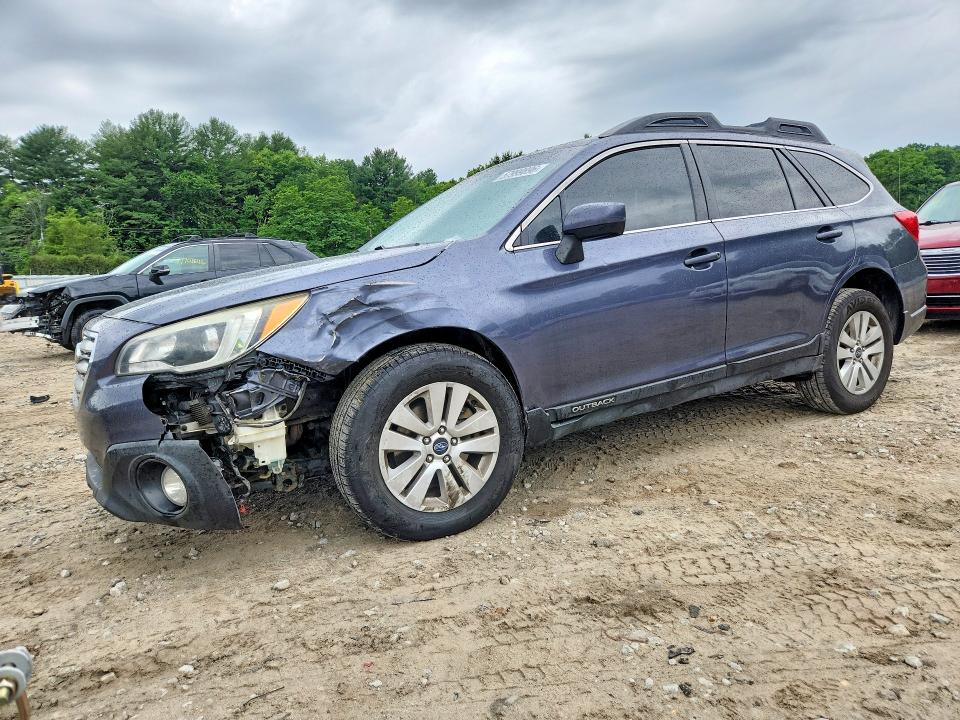2015 Subaru VIN 4S4BSACC4F3289191 COPART salvage auction — FRONT END, Ma - Cert Of Title-Reconstrctd Coll, sold $775 on 2026-07-02 (photo 1)