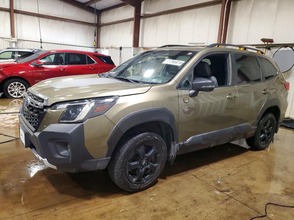 2022 Subaru Forester VIN JF2SKAMC0NH513062 COPART salvage auction — REAR END, Pa - Certificate Of Salvage, sold $7,100 on 2026-07-21 (photo 1)