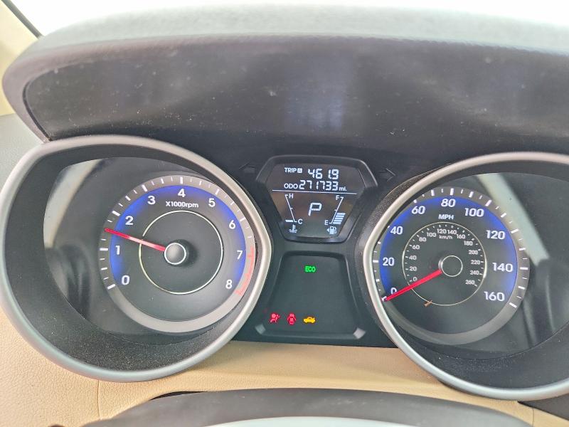 2013 Hyundai VIN KMHDH4AE4DU714381 COPART salvage auction — FRONT END, Ky - Bill Of Sale/Part Only/No Titl, sold $300 on 2026-07-16 (photo 9)
