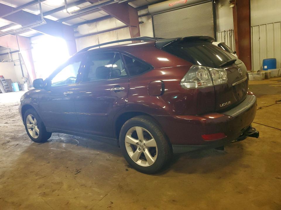 2008 Lexus Rx VIN JTJGK31U380013782 COPART salvage auction — MECHANICAL, Mi - Dealer Only Clean Title, sold $2,050 on 2026-07-10 (photo 2)
