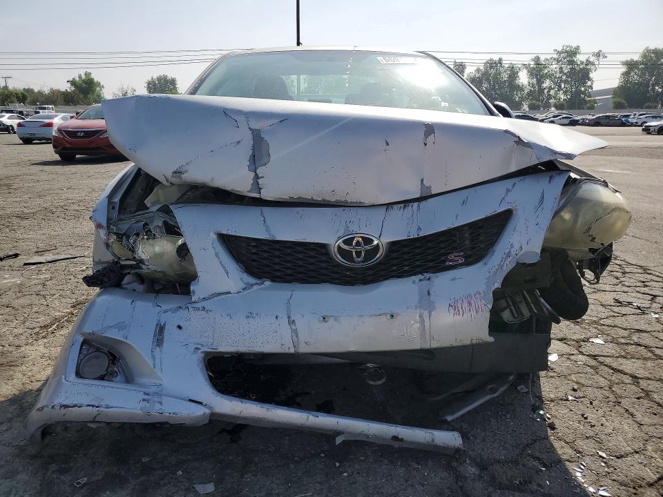 2009 Toyota Corolla VIN 1NXBU40E19Z058152 COPART salvage auction — FRONT END, Ca - Salvage Certificate, sold $500 on 2026-07-02 (photo 5)
