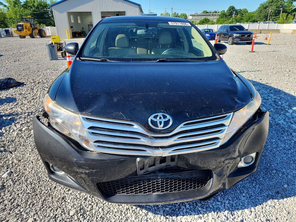 2010 Toyota Venza VIN 4T3BK3BBXAU028307 COPART salvage auction — FRONT END, OH - CERTIFICATE OF TITLE, sold $2,500 on 2026-07-06 (photo 5)