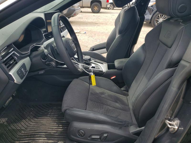 2022 Audi VIN WAUFACF50NA040203 COPART salvage auction — SIDE, MO - SALVAGE CERTIFICATE OF TITLE, sold $12,400 on 2026-07-28 (photo 7)