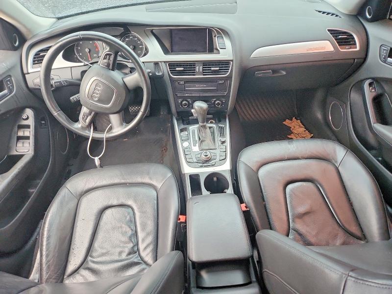 2012 Audi A4 VIN WAUFFAFL5CN014044 COPART salvage auction — WATER/FLOOD, Nj - Cert Of Title-Salvage, sold $450 on 2026-07-17 (photo 8)