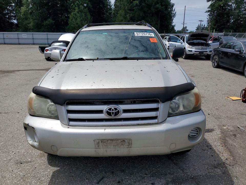 2004 Toyota Highlander VIN JTEHD21A140028868 COPART salvage auction — FRONT END, Wa - Vehicle Cert Of Ownership-Titl, sold $375 on 2026-07-27 (photo 5)