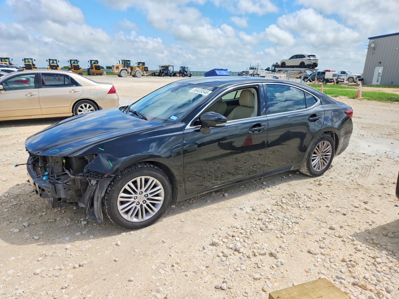 2017 Lexus ES 350 VIN 58ABK1GG3HU054042 COPART salvage auction — Front End, TX - SALVAGE VEHICLE TITLE (P), sold $6,500 on 2026-07-09 (photo 1)