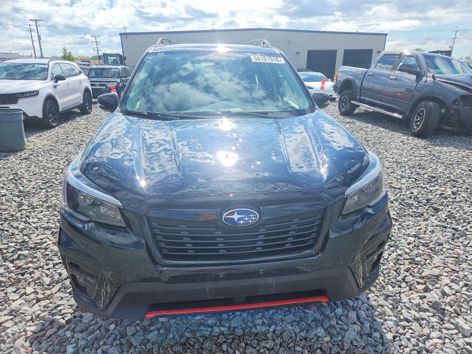 2021 Subaru Forester VIN JF2SKALC5MH543366 COPART salvage auction — HAIL, Wi - Salvage - Multiple Brands, sold $6,700 on 2026-07-20 (photo 4)